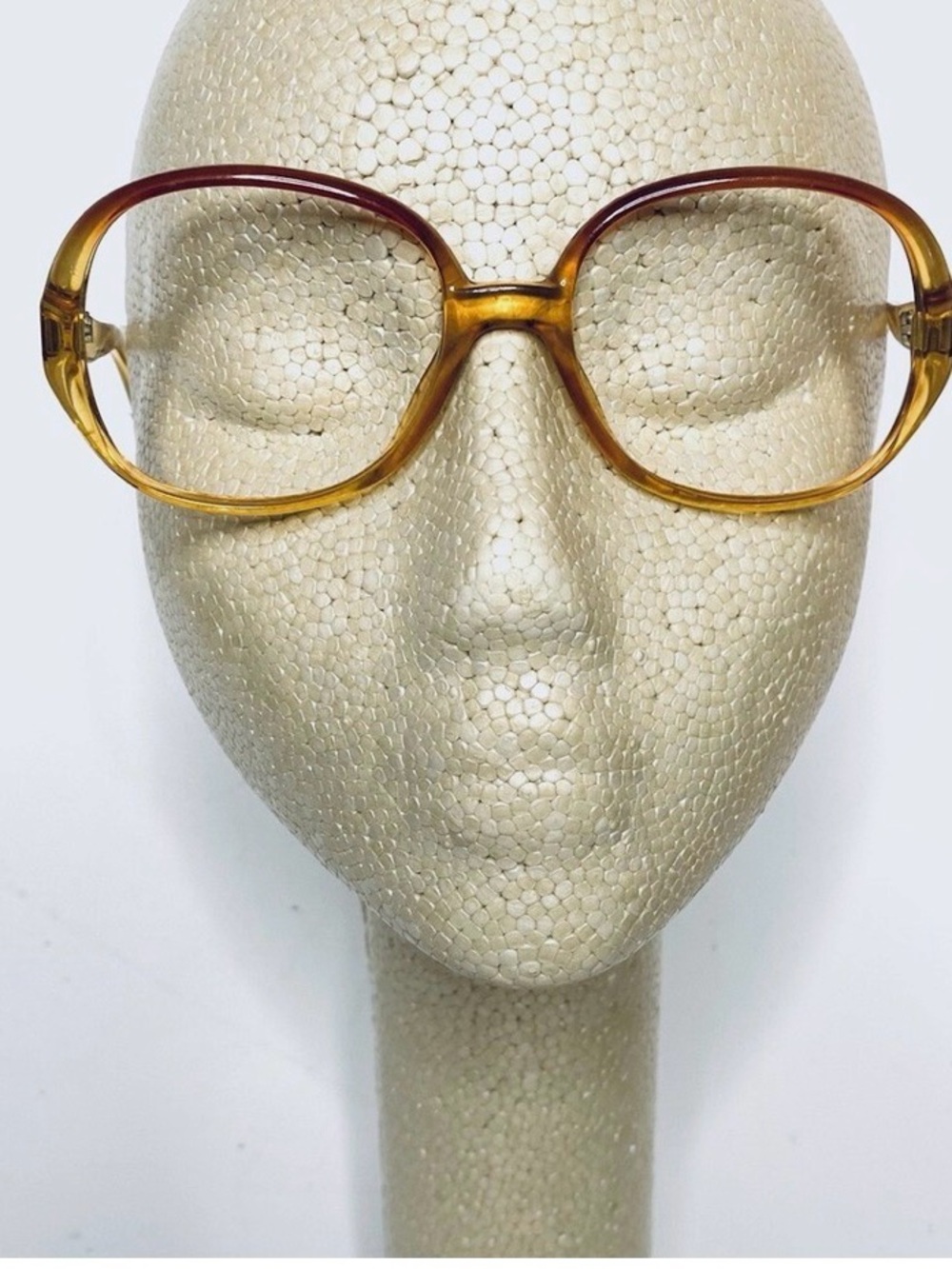 Vintage Dior Amber lucite butterfly Women's Glasses